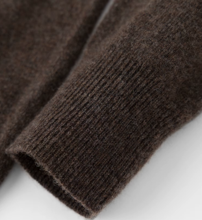 Classic Wool Crew Neck Sweate