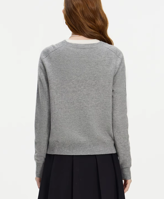 Classic Wool Crew Neck Sweate