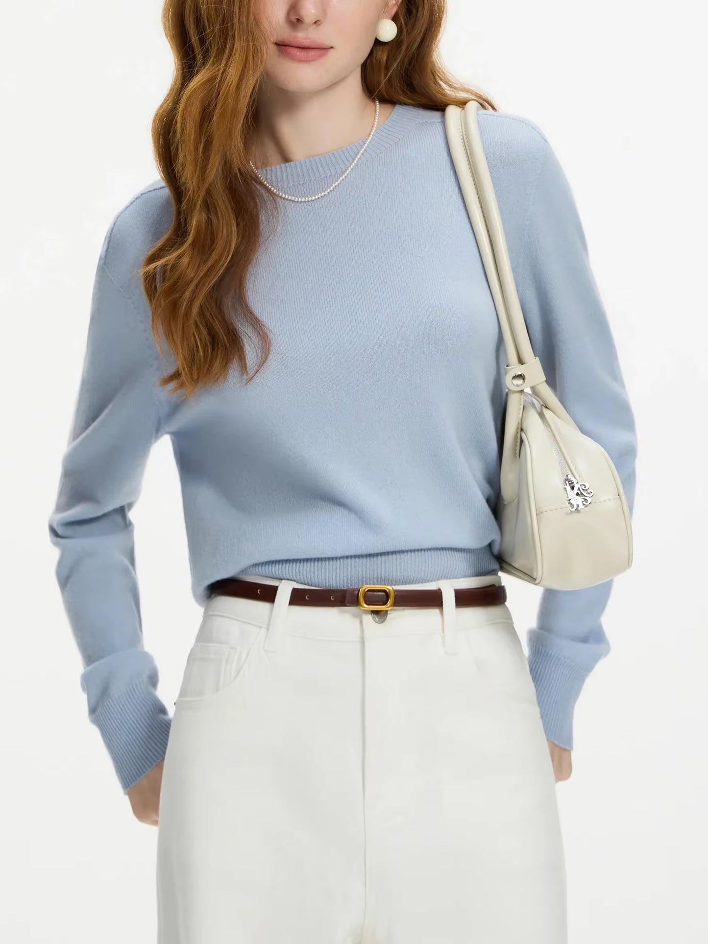 Classic Wool Crew Neck Sweate