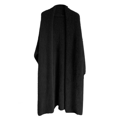 Long Knitted Cardigan – Soft Cashmere Feel Winter Sweate